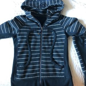 Lululemon Scuba Striped Hoodie Discontinued color